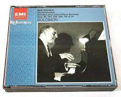 BEETHOVEN: PIANO SONATAS/SOLOMON 2CD VG