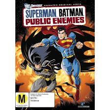 SUPERMAN BATMAN: PUBLIC ENEMIES DVD NM