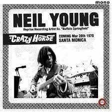 YOUNG NEIL & CRAZY HORSE-SANTA MONICA CIVIC 1970 LP NM COVER EX