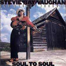 VAUGHAN STEVIE RAY-SOUL TO SOUL LP EX COVER VG+