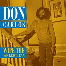 CARLOS DON-WIPE THE WICKED CLEAN CD *NEW*