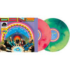 GONG-GONG IN THE 70S PURPLE/ PINK/ BLUE/ YELLOW MARBLED VINYL 2LP NM COVER VG+