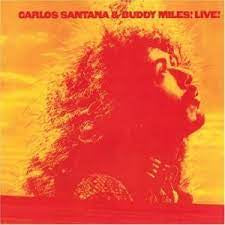 SANTANA CARLOS & BUDDY MILES-LIVE ! LP EX COVER VG+
