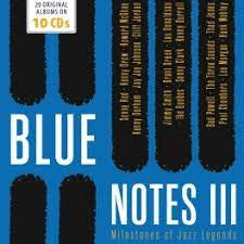 BLUE NOTES III MILESTONES OF JAZZ LEGENDS-VARIOUS ARTISTS 10CD BOX SET *NEW*