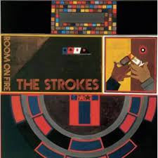 STROKES THE-ROOM ON FIRE LP NM COVER EX