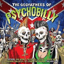 GODFATHERS OF PSYCHOBILLY-VARIOUS ARTISTS 2LP EX COVER VG+