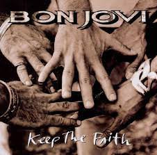 BON JOVI-KEEP THE FAITH 2LP NM COVER VG+