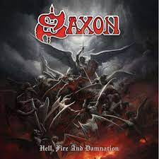 SAXON-HELL, FIRE & DAMNATION RED VINYL LP *NEW*