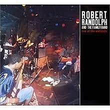 RANDOLPH ROBERT & THE FAMILY BAND-LIVE AT THE WETLANDS CD VG
