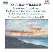 VAUGHAN WILLIAMS- FANTASIA GREENSLEEVES/TALLIS CD NM