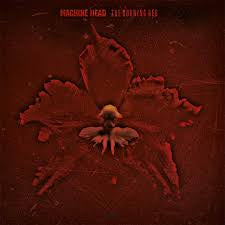 MACHINE HEAD-THE BURNING RED BLACK/ RED VINYL LP EX COVER EX