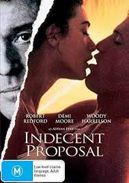 INDECENT PROPOSAL-DVD NM