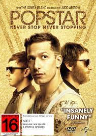 POPSTAR: NEVER STOP STOPPING-DVD NM