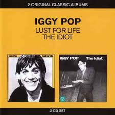 POP IGGY-LUST FOR LIFE & THE IDIOT 2CD NM