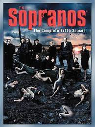 SOPRANOS THE-COMPLETE FIFTH SEASON 4 DVD VG