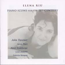 RIU ELENA-PIANO ICONS FOR THE 21ST CENTURY CD VG