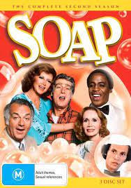 SOAP-THE COMPLETE SECOND SEASON 3DVD VG