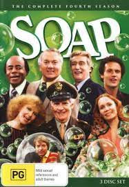 SOAP-THE COMPLETE SEASON FOUR 3DVD VG
