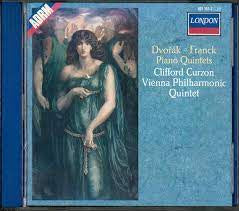 DVORAK & FRANCK-PIANO QUINTETS CD VG