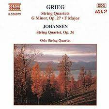 GRIEG JOHANSEN-STRING QUARTETS CD VG