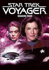 STAR TREK VOYAGER-SEASON FOUR 7DVD VG