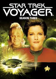 STAR TREK VOYAGER-SEASON THREE 7DVD VG