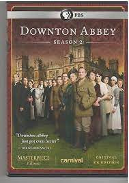 DOWNTON ABBEY-SEASON TWO 4DVD VG