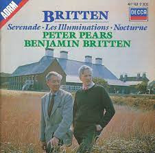 BRITTEN BENJAMIN-SERENADE-LES ILLUMINATIONS-NOCTURNE CD VG