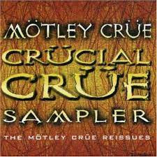 MOTLEY CRUE-CRUCIAL CRUE SAMPLER CD VG