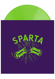SPARTA-SPARTA GREEN VINYL LP *NEW*