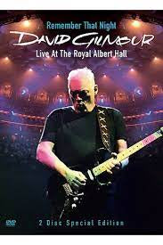GILMOUR DAVID-REMEMBER THAT NIGHT. LIVE AT THE ROYAL ALBERT HALL 2DVD VG