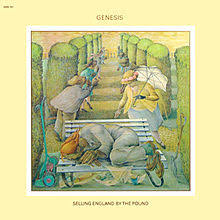 GENESIS-SELLING ENGLAND BY THE POUND LP VG COVER VG+