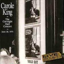 CAROLE KING-THE CARNEGIE HALL CONCERT CD VG