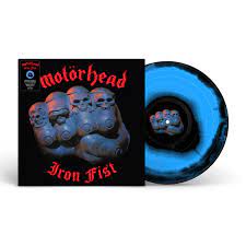 MOTORHEAD-IRON FIST LP BLACK/ BLUE VINYL *NEW*