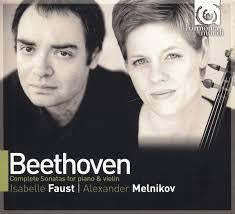 BEETHOVEN - COMPLETE SONATAS FOR PIANO & VIOLIN FAUST MELNIKOV 4CD *NEW*