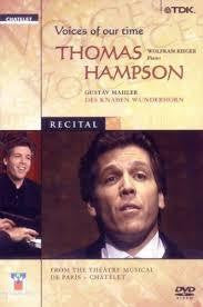 HAMPSON THOMAS-RECITAL VOICES OF OUR TIME DVD *NEW*