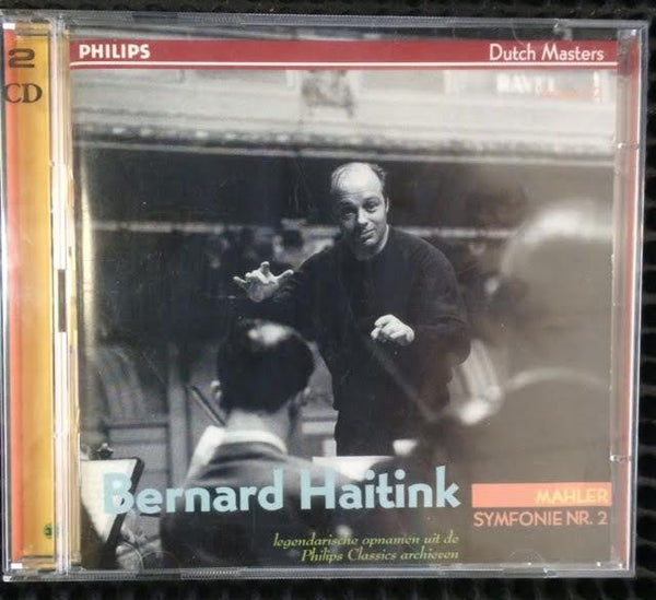 MAHLER-SYMFONIE NR.2 BERNARD HAITINK 2CD VG+