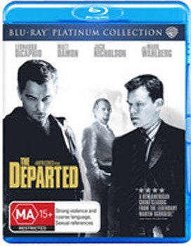 DEPARTED THE BLURAY VG+