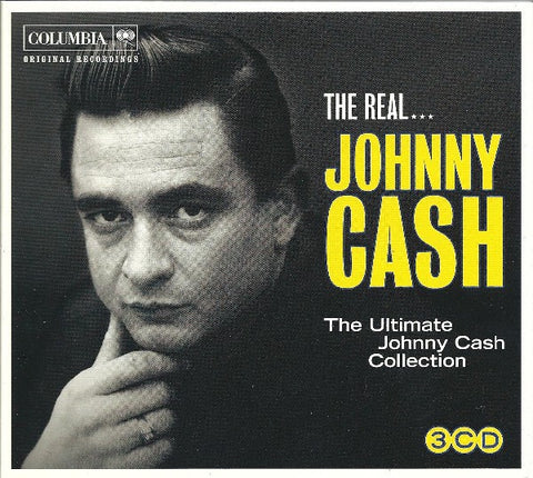 CASH JOHNNY-THE REAL JOHNNY CASH 3CD VG+