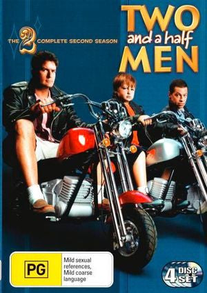 TWO AND A HALF MEN SEASON TWO 4DVD VG