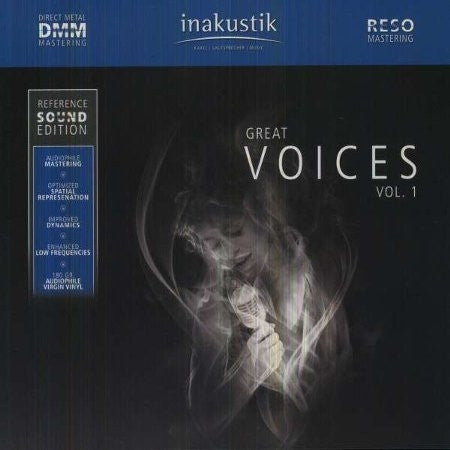 GREAT VOICES VOL 1 REFERENCE SOUND EDITION-VARIOUS ARTISTS 2LP *NEW*