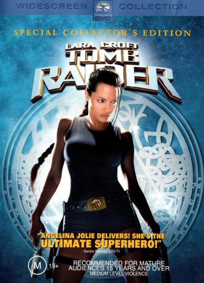 LARA CROFT TOMB RAIDER DVD VG