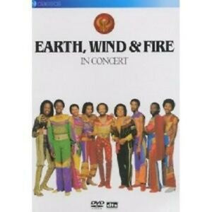 EARTH, WIND & FIRE IN CONCERT REGION TWO DVD VG+