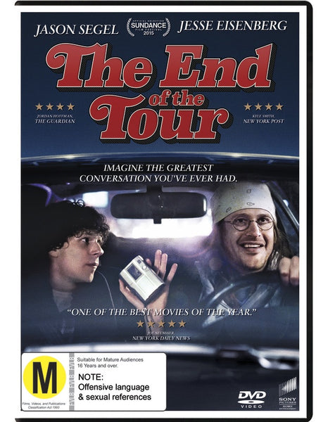 END OF THE TOUR DVD VG