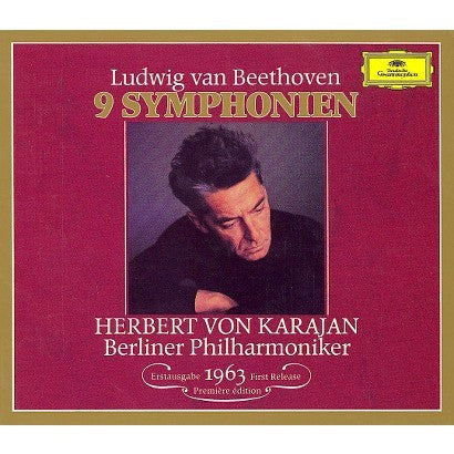 BEETHOVEN-HERBERT VON KARAJAN 9 SYMPHONIEN 5CD G