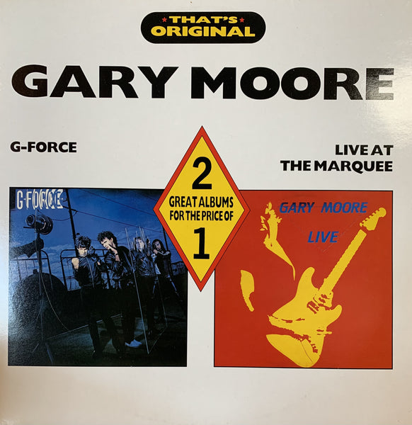 MOORE GARY-G-FORCE/ LIVE AT THE MARQUEE 2LP VG+ COVER EX