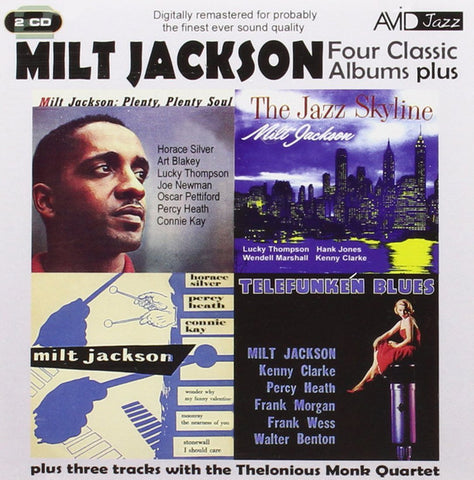 JACKSON MILT-FOUR CLASSIC ALBUMS PLUS CD *NEW*