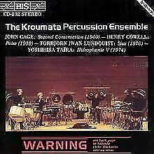 KROUMATA PERCUSSION ENSEMBLE THE-SECOND CONSTRUCTION 1940 CD VG