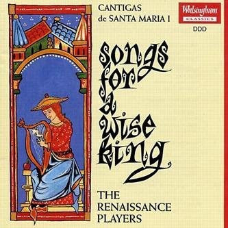 RENAISSANCE PLAYERS-SONGS FOR A WISE KING CD VG