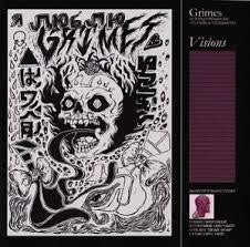 GRIMES-VISIONS LP VG+ COVER VG